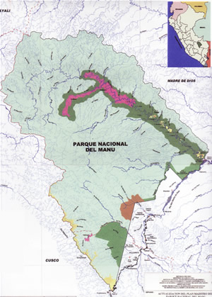 El Parque Nacional del Manú
